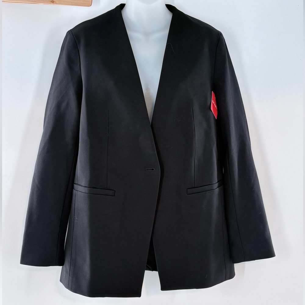 Spanx Black Women's Open-Front Blazer Jacket NWT